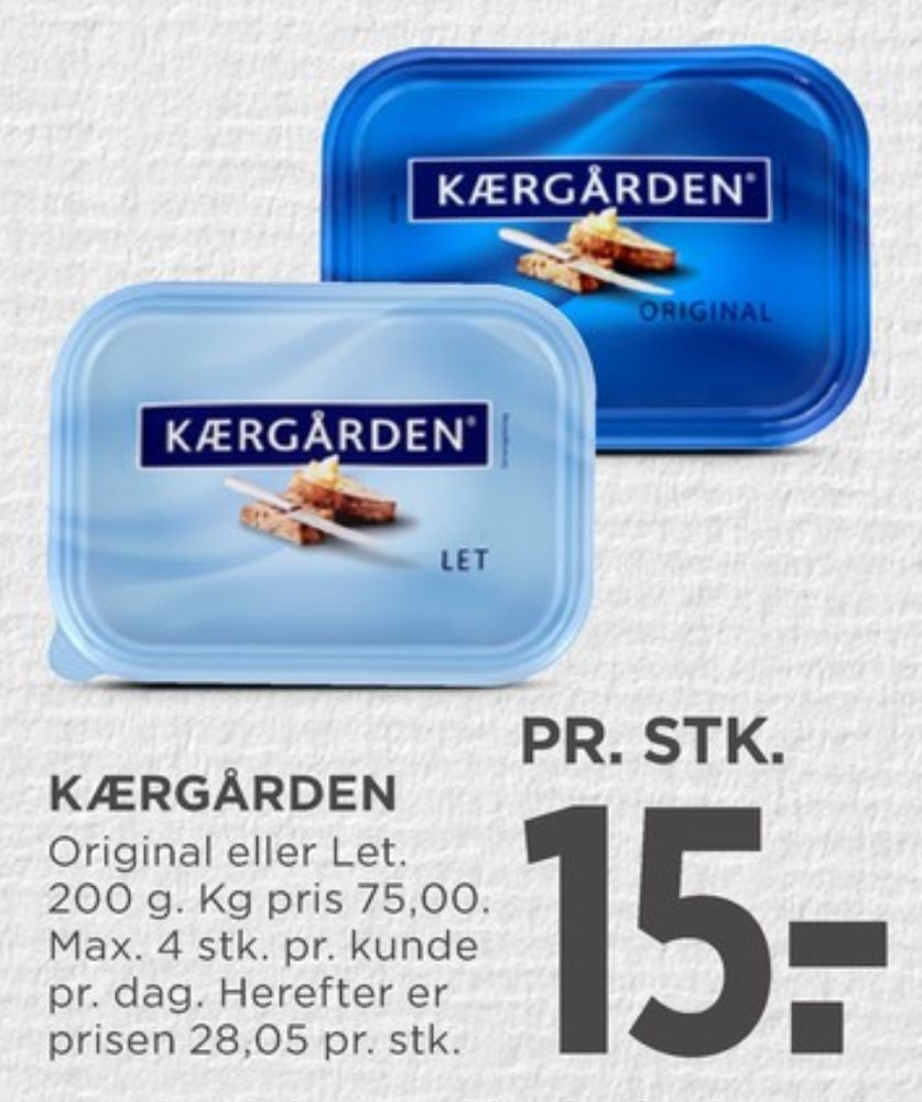 Kærgården, Smørbar Let