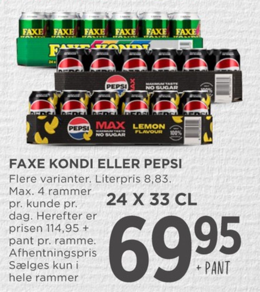 Pepsi Max, Cola 24 pk.