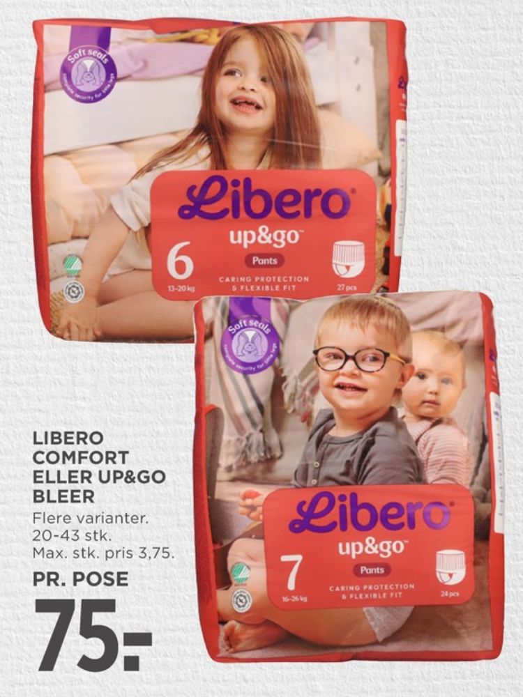Libero Comfort, Bleer str 3 5-8 kg