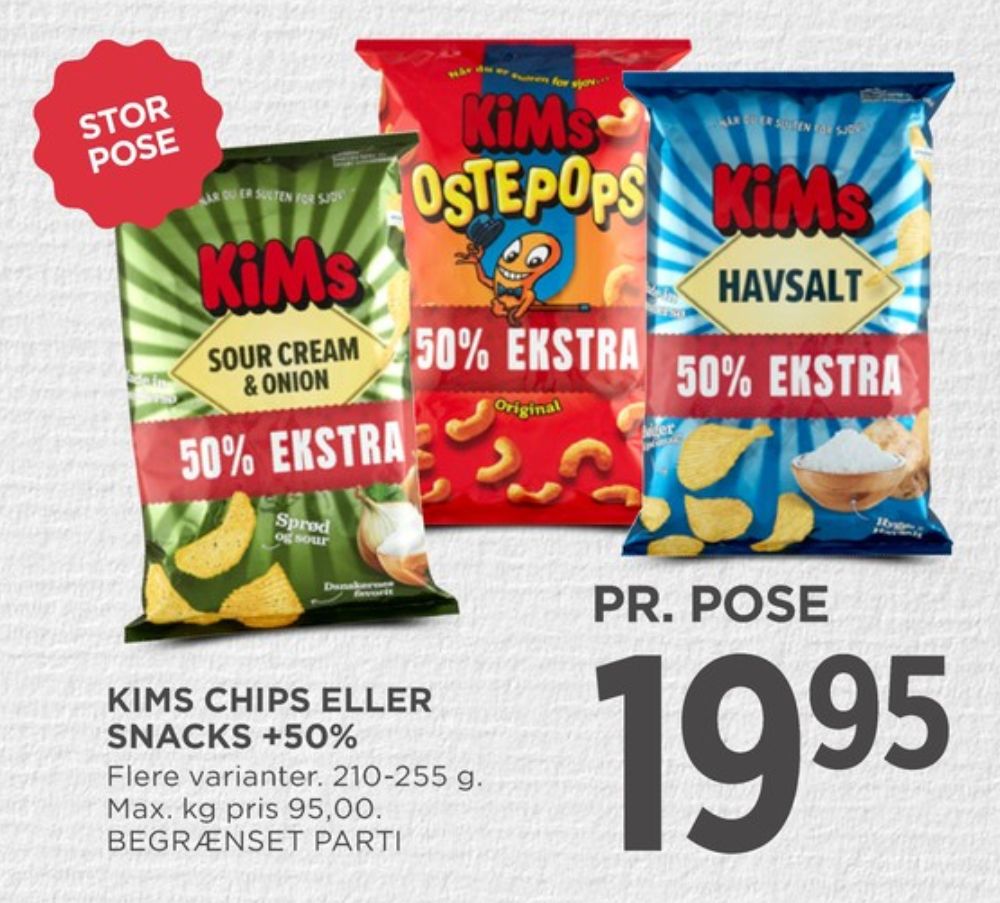 Kims, Sour Cream & Onion Chips