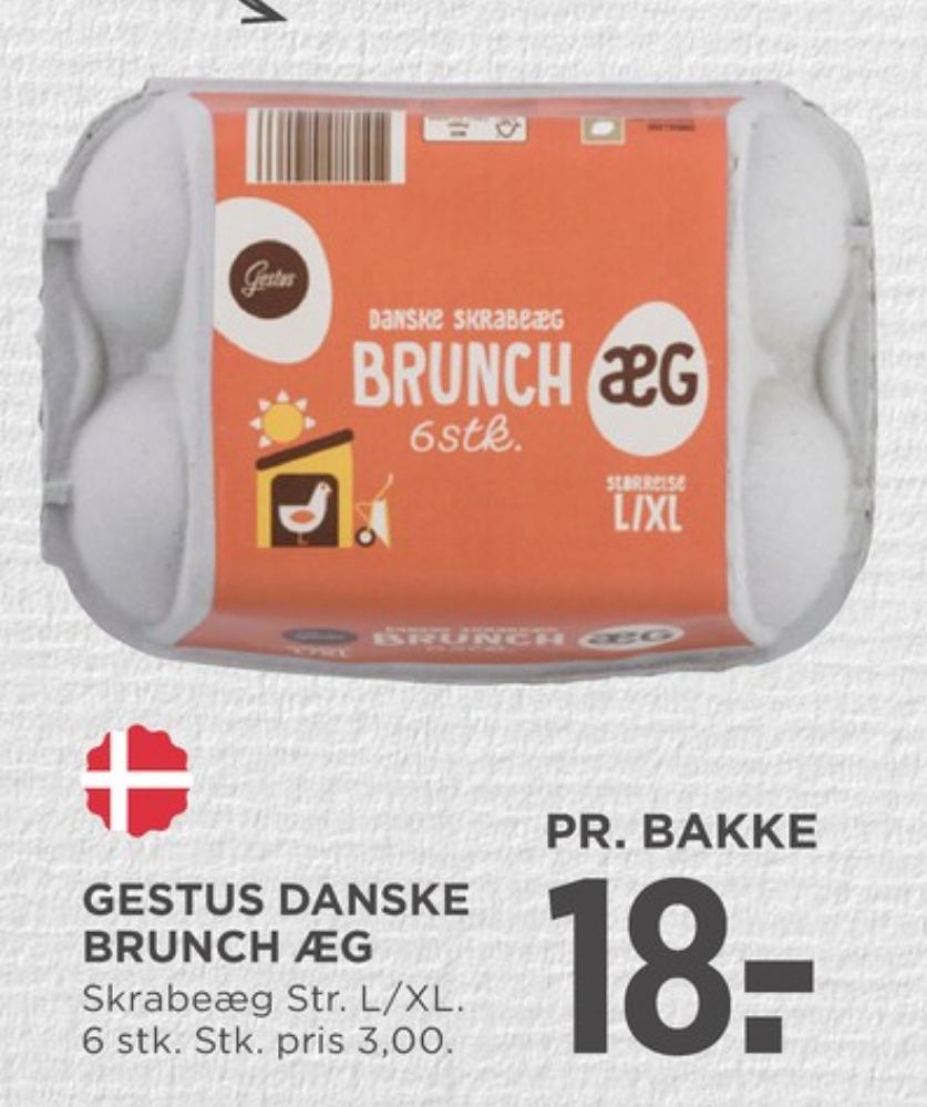 Gestus, Brunch æg L/XL