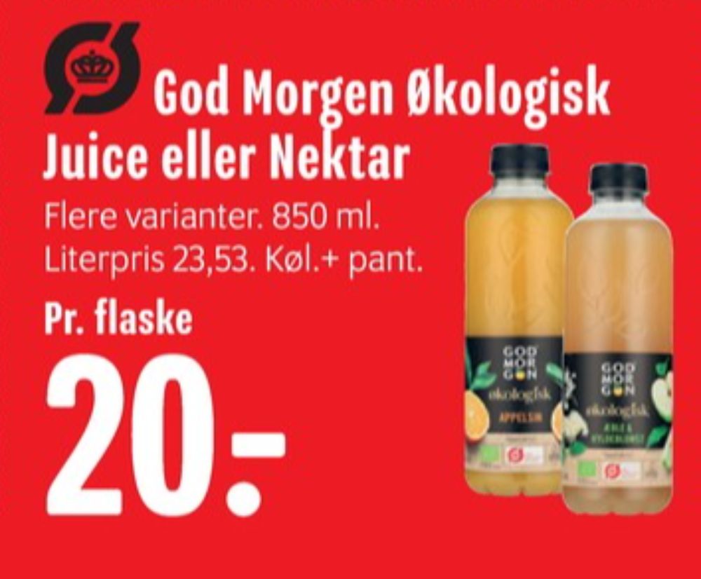 GodMorgen, Appelsin Nektar Juice
