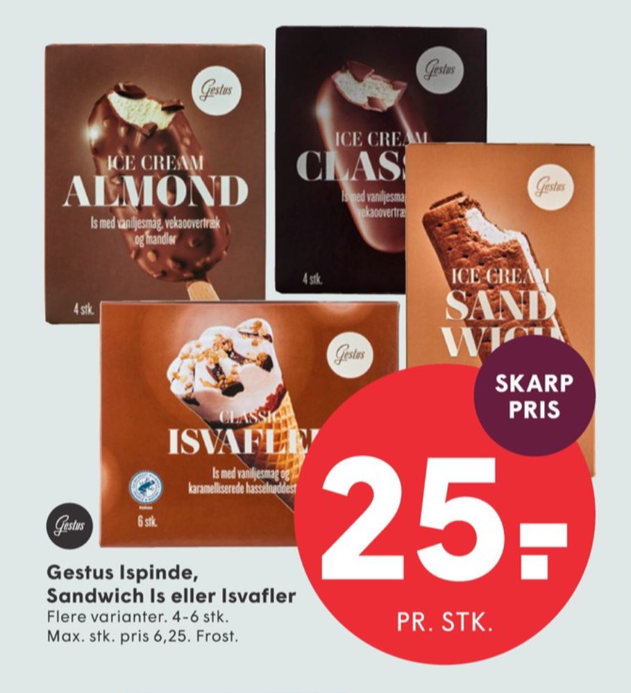 Gestus, Classic Isvafler