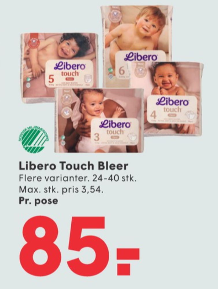 Libero Touch, Bleer str 3 5-8 kg