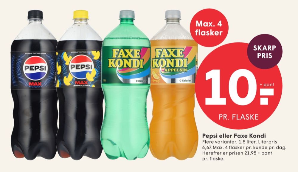 Pepsi Max Lemon, Cola