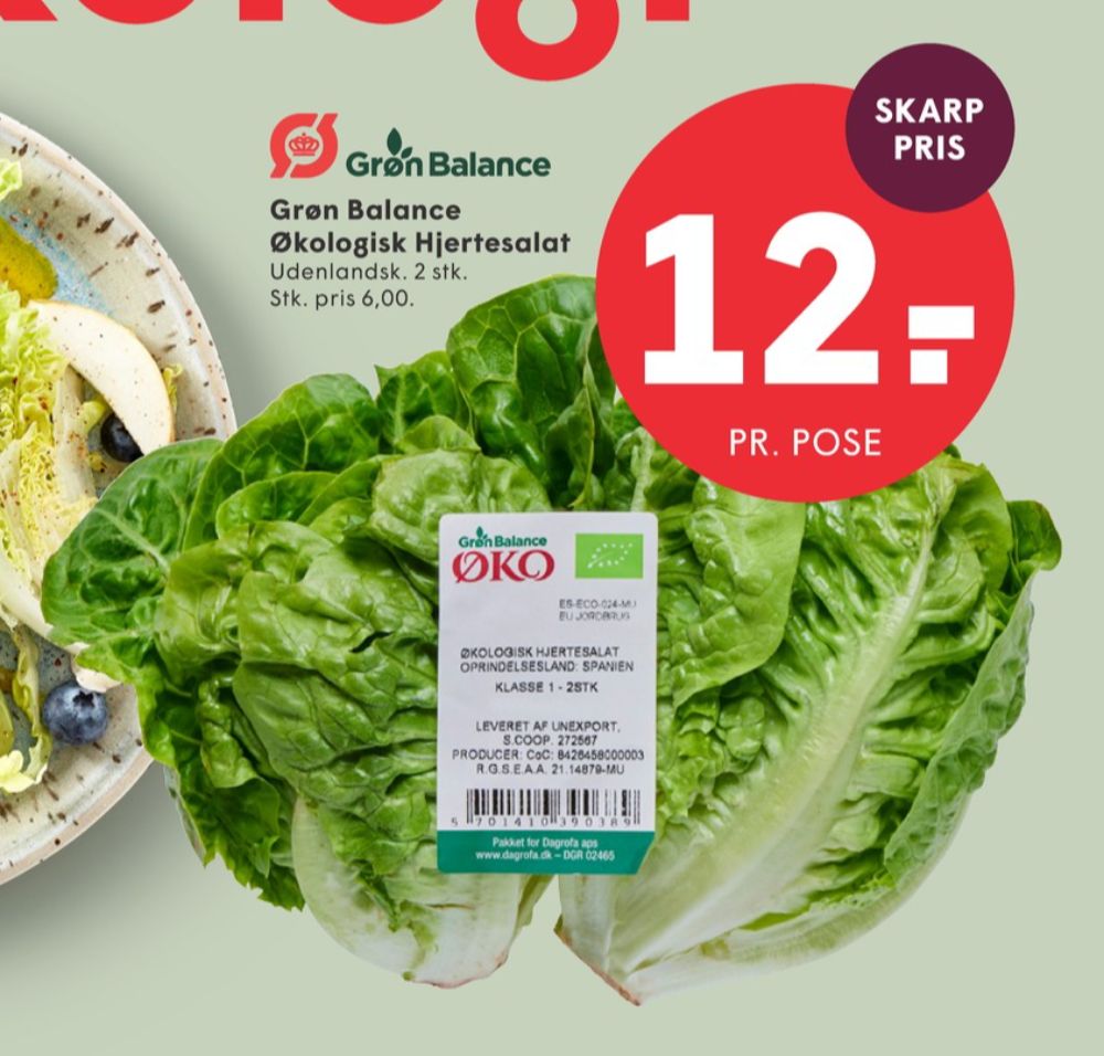 Grøn Balance, Hjertesalat