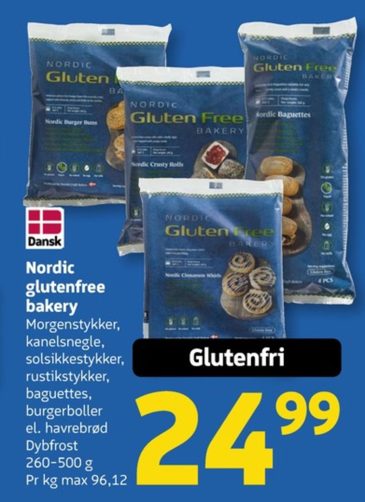 Nordic Gluten Free Bakery, Baguettes