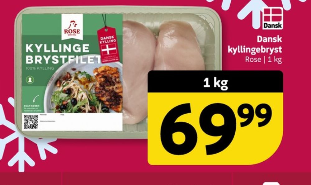 Rose, Kyllingebrystfilet