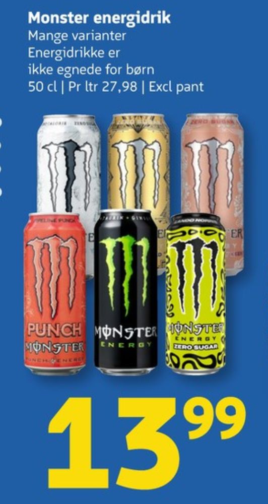 Monster Ultra Gold, Energidrik