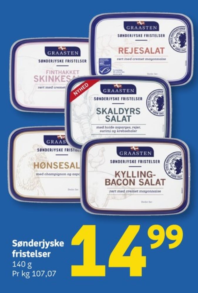 Graasten Sønderjyske Fristelser, Kylling & Baconsalat