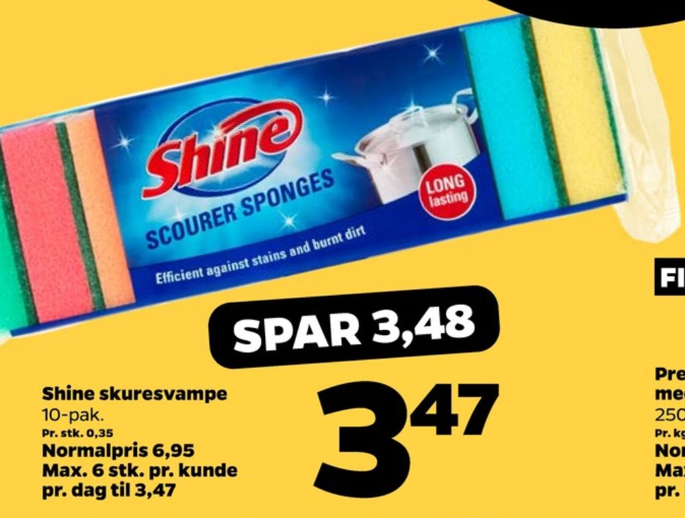 Shine, Rengøringssvampe