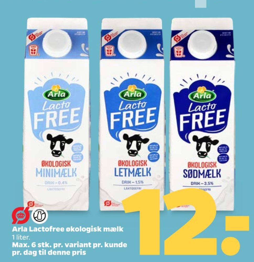 Arla Lacto FREE, Minimælk