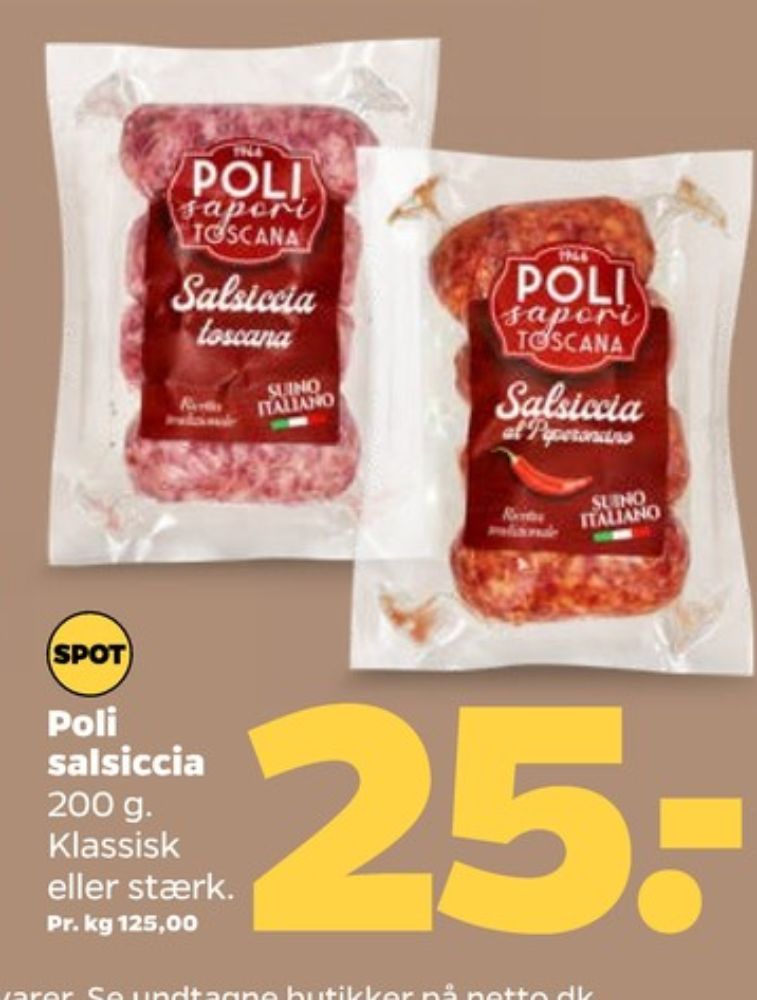 Poli, Salsiccia Original