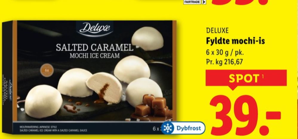 Deluxe, Mochi Salted Caramel is