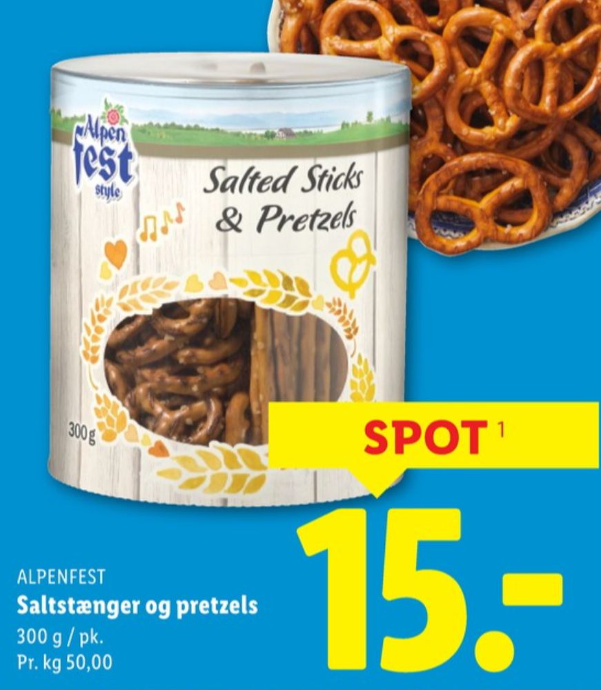 Alpenfest, Saltstænger