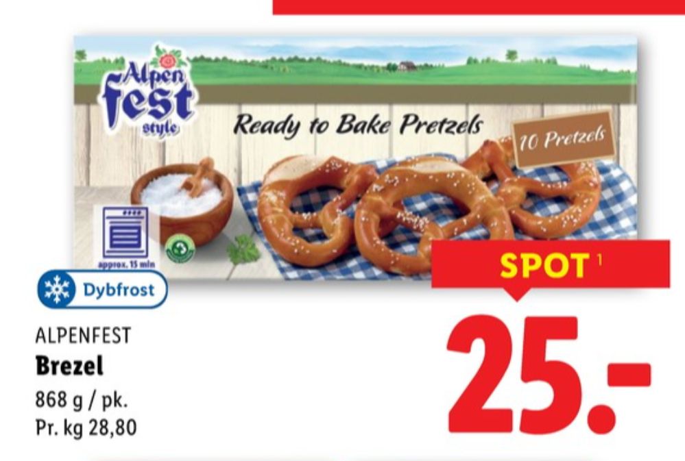 Alpenfest, Pretzel