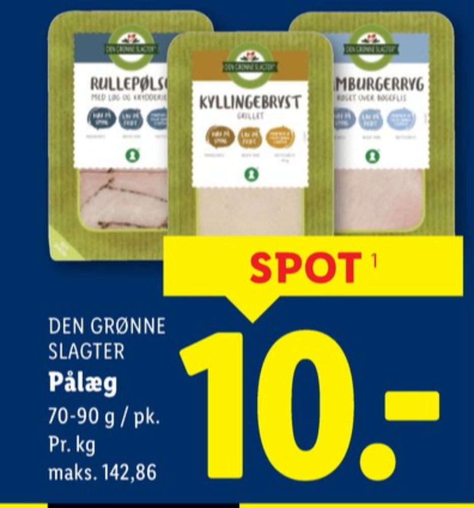 Den Grønne Slagter, Kyllingebryst Grillet