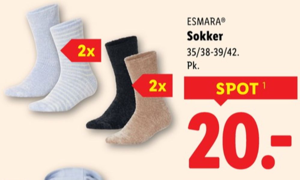Esmara, Sokker