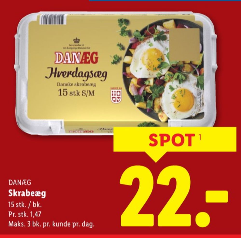 Danæg, Skrabeæg S/M