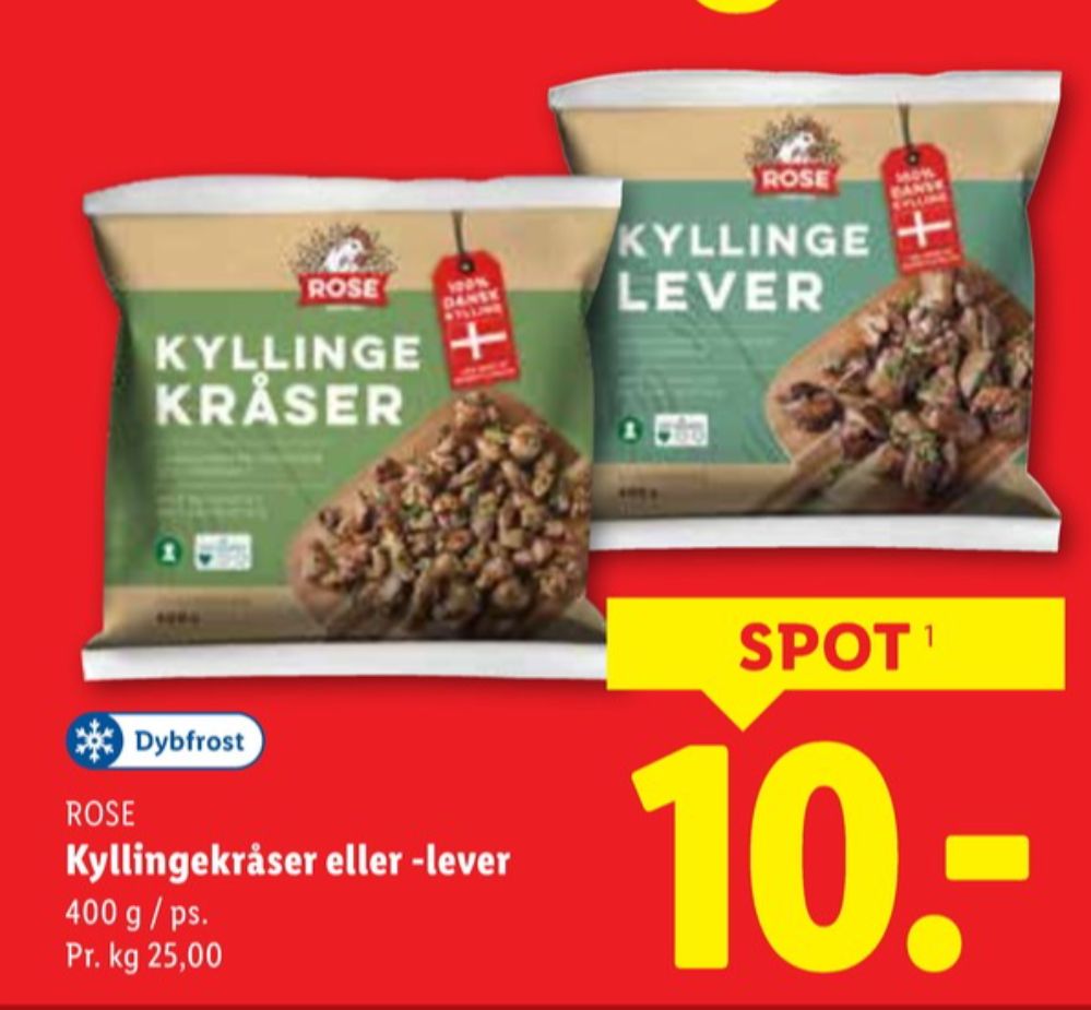 Rose, Kyllingekråser