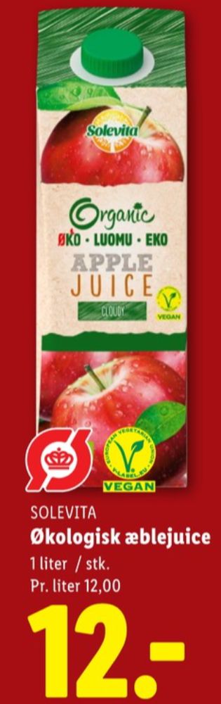 Solevita, Æblejuice