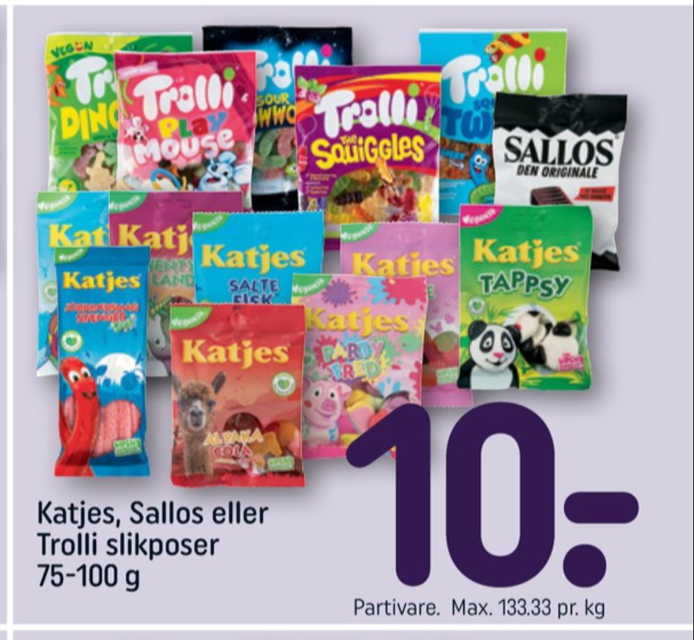 Trolli Dinorex, Slikposer