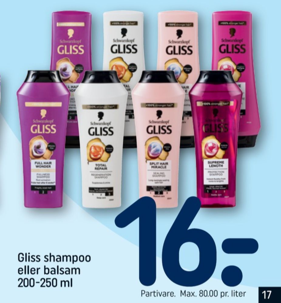 Schwarzkopf Gliss, Balsam