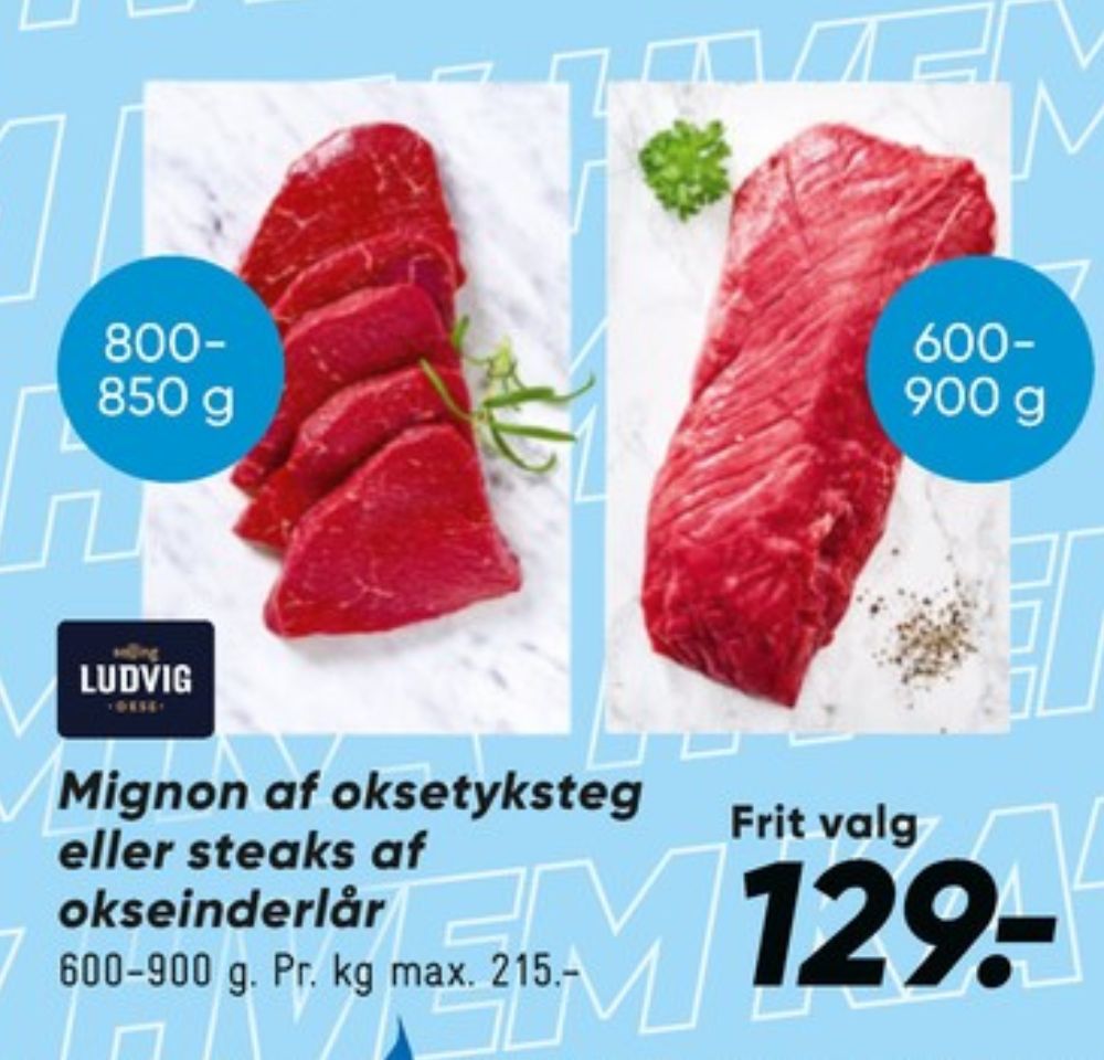 Salling Ludvig, Oksesteaks