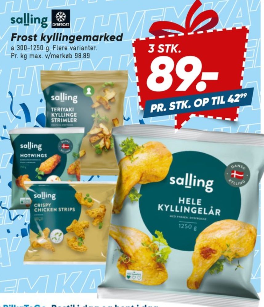 Salling, Kyllingelår