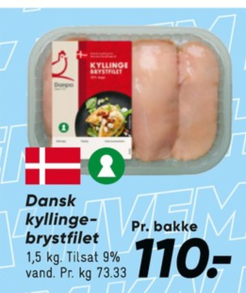 Danpo, Kyllingebrystfilet