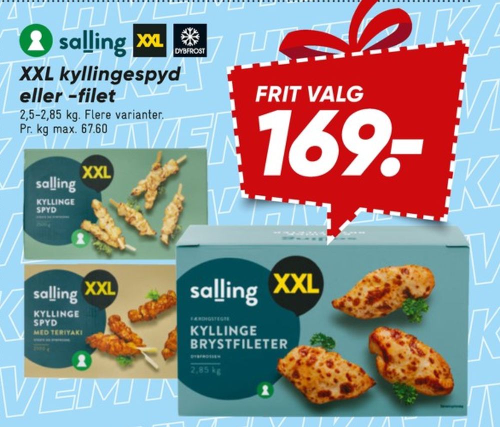 Salling, Kyllingebrystfilet