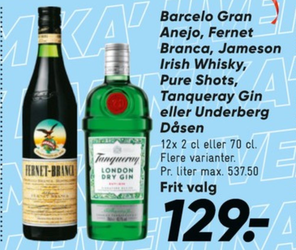 Fernet Branca, Bitter