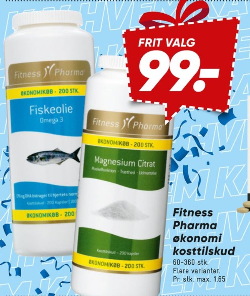 Fitness Pharma, Vitaminer