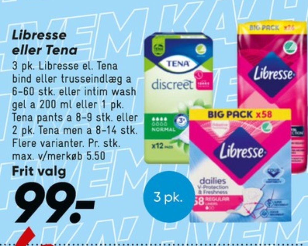 Libresse, String Trusseindlæg