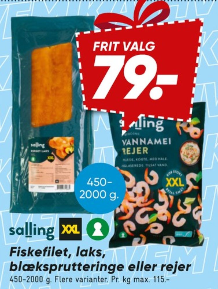 Salling, Vannameirejer