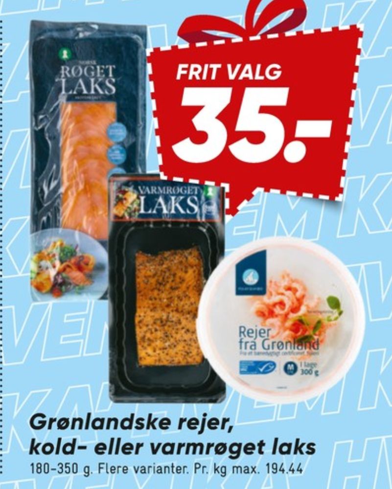 Polar Seafood, Rejer