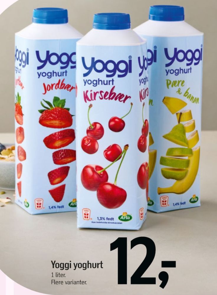 Yoggi, Kirsebær Yoghurt 