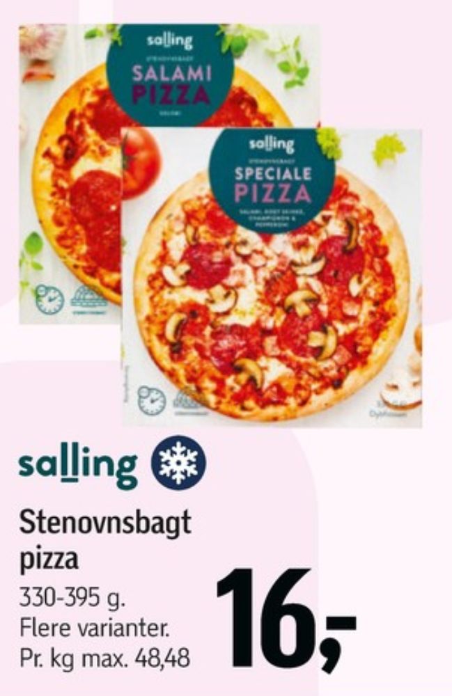 Salling, Salami Pizza