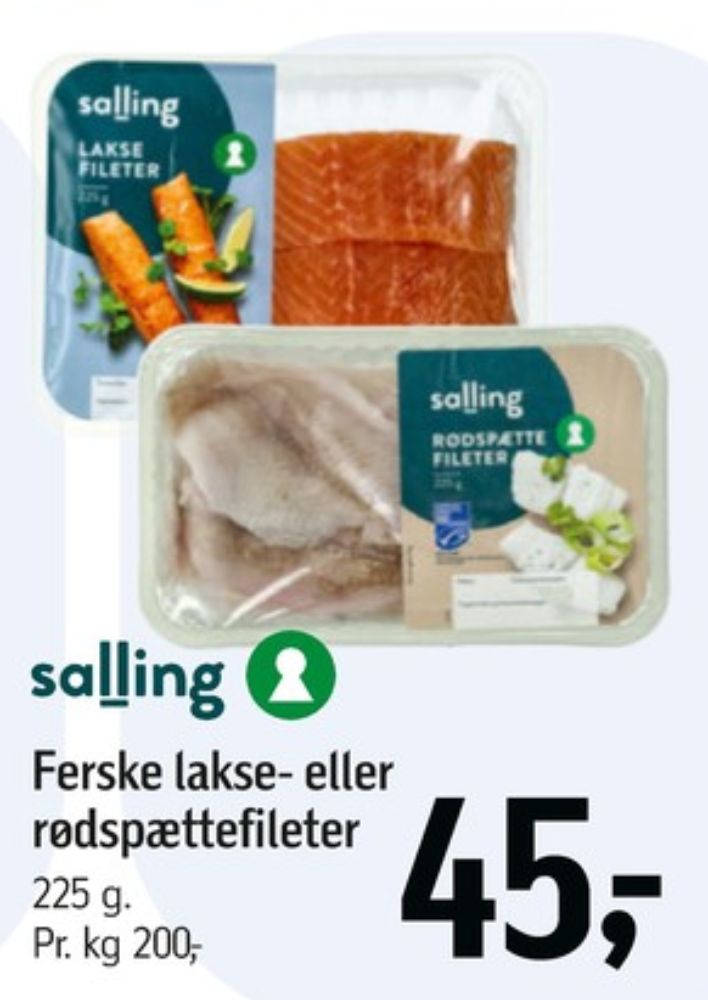 Salling, Laksefilet