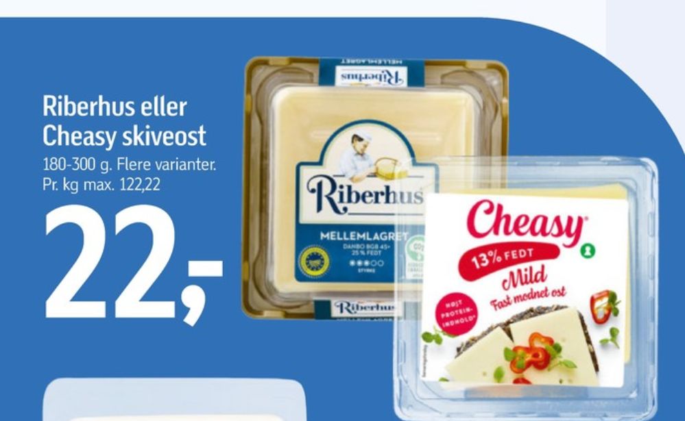 Cheasy, Skiveost 13% mild