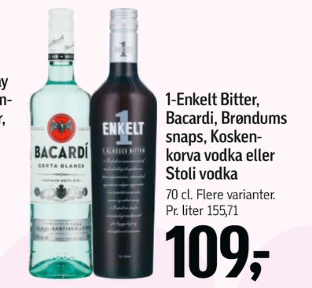 1-Enkelt, Bitter