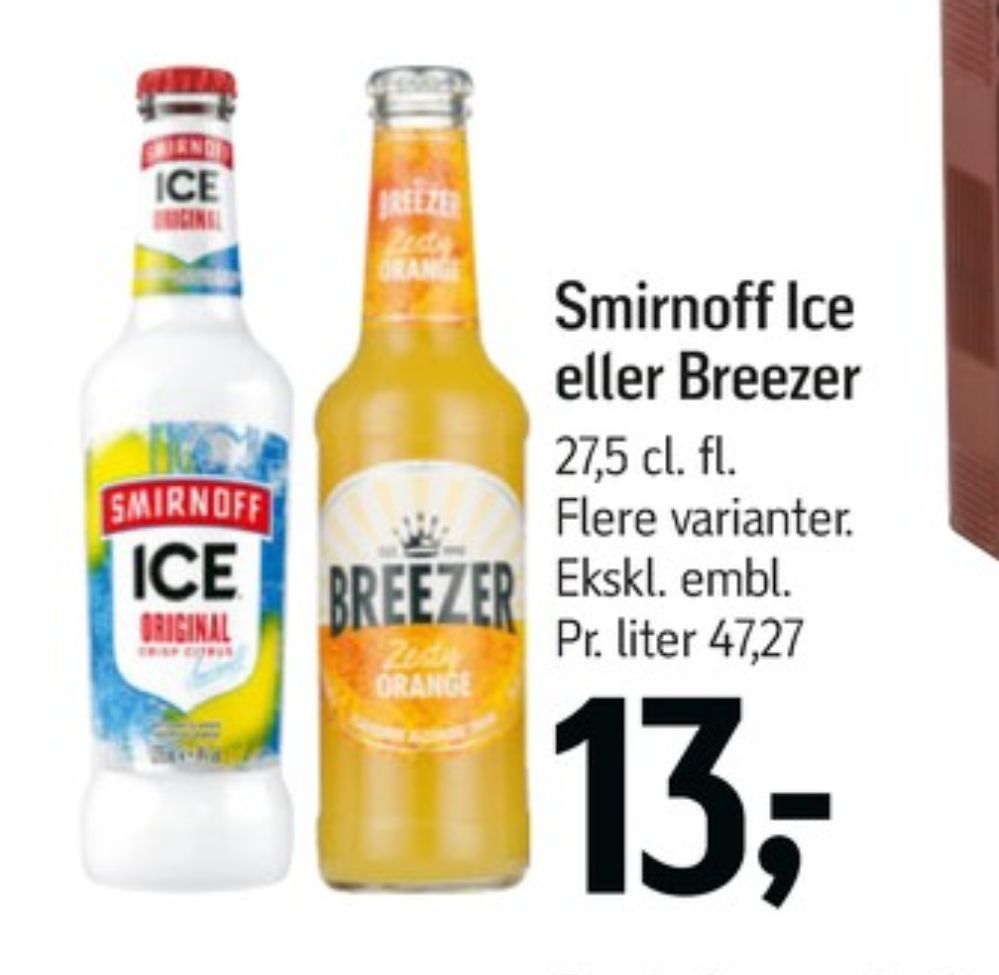 Bacardi Breezer, Zesty Orange RTD