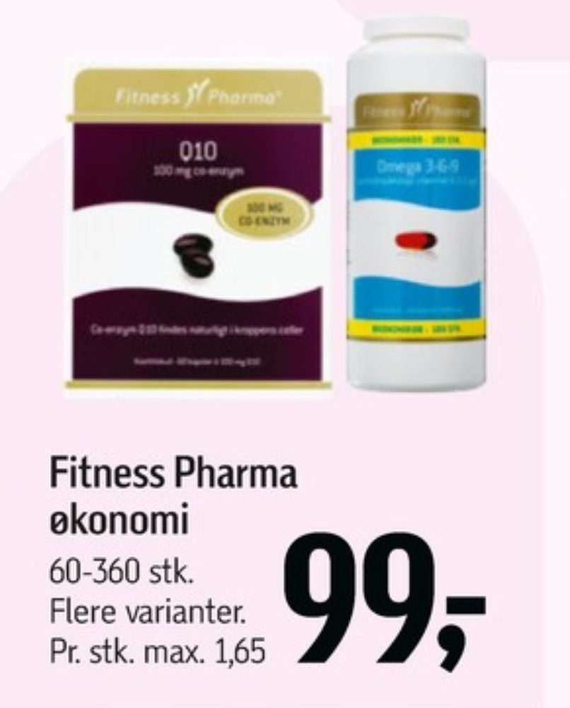 Fitness Pharma, Fiskeolie
