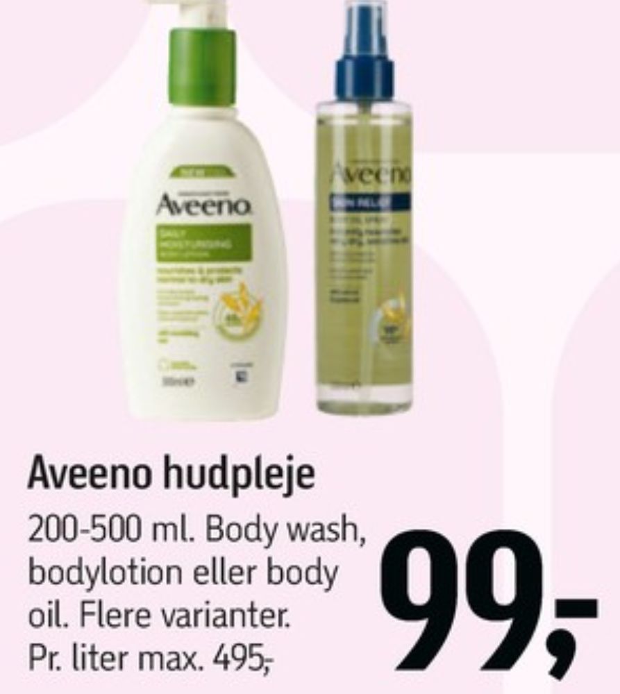 Aveeno, Bodylotion