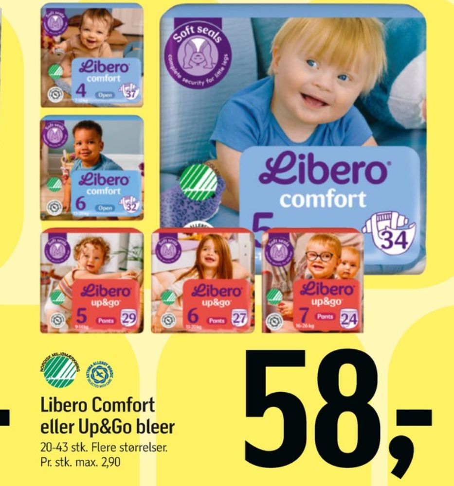 Libero Comfort, Bleer str 3 5-8 kg
