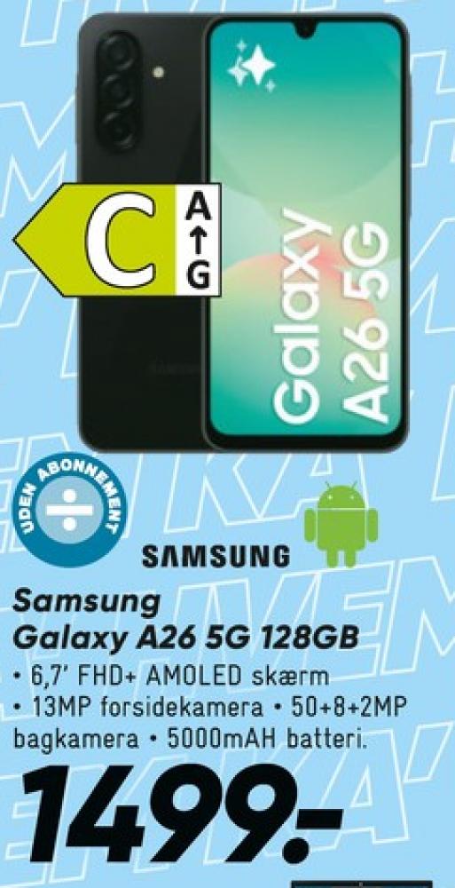 Samsung Galaxy A26, Mobiltelefon