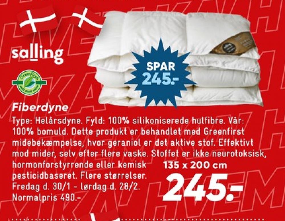 Salling NatteRo, Dyne