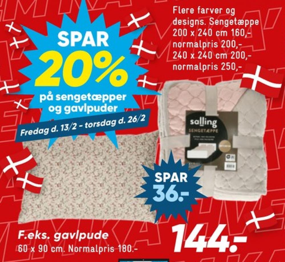 Salling, Sengetæppe