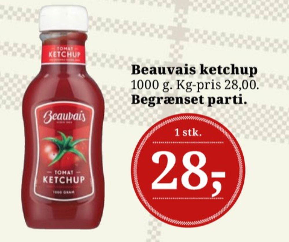 Beauvais, Ketchup