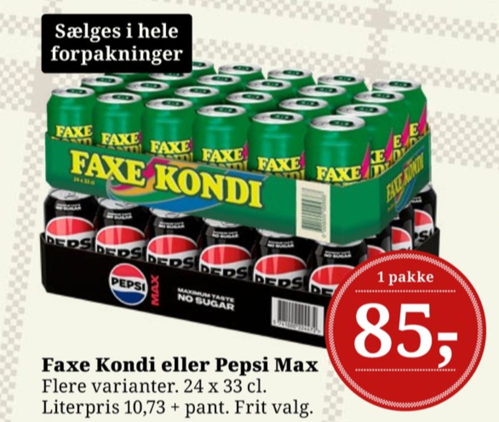 Faxe Kondi, Sportssodavand 24 pk.